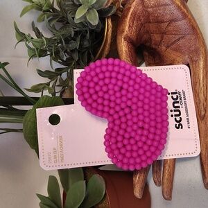 Scunci By Conair Bubble Heart Claw Clip